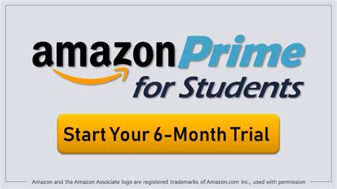 Amazon Prime Student 6-Month Free Trial - YouTube