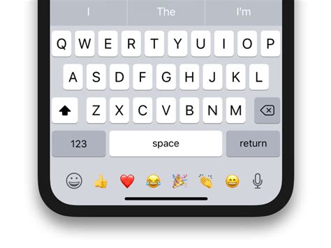 Emoji shortcuts iPhone X keyboard by Alex Muench on Dribbble