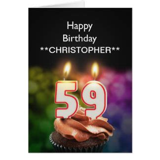 Happy 59th Birthday Cards | Zazzle