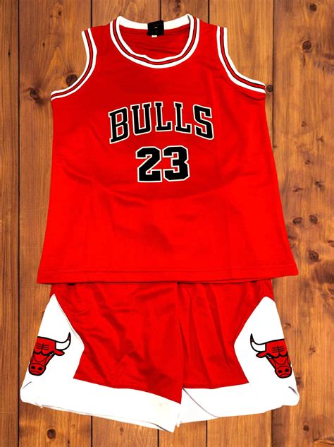 KIDS Michael Jordan jersey set | Etsy