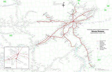 Multimodalways - Burlington Northern Santa Fe Railway Archives - Maps