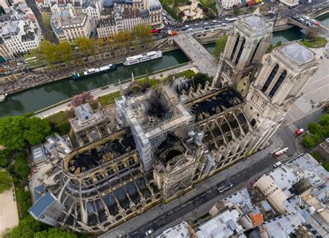 Notre Dame Cathedral Fire: Photos Show Destruction After Blaze | Across America, US Patch