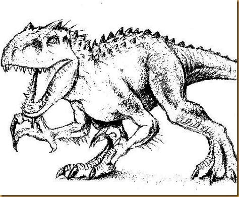 In Dominus Rex Jurassic World Coloring Pages Coloring Pages