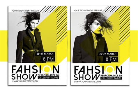 Fashion Show Flyer Poster by Muhamadiqbalhidayat | Flyer, Flyer and poster design, Fashion show