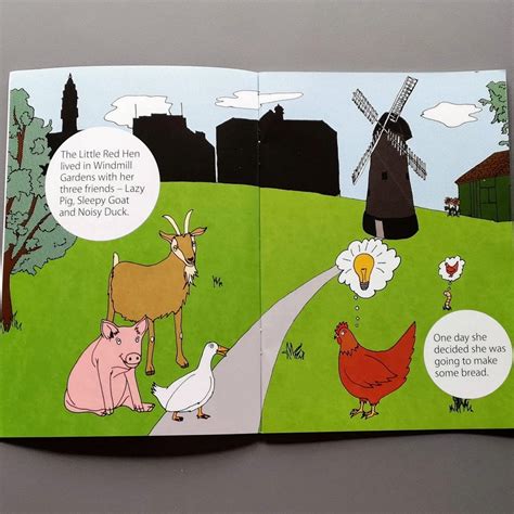 Little Red Hen story book - Brixton Windmill