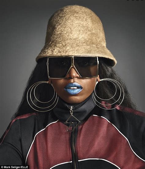 Missy Elliott rocks Marc Jacobs track suit on Elle cover | Daily Mail Online