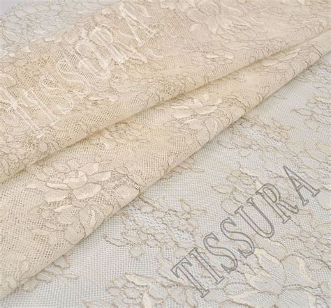 Chantilly Lace Fabric: Bridal Fabrics from France by Solstiss Sa, SKU 00049246 at $126 — Buy ...