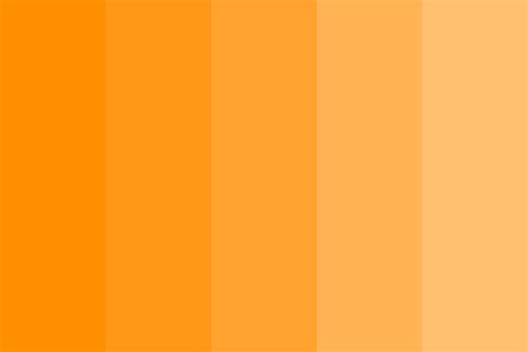 Mandarin Color Palette