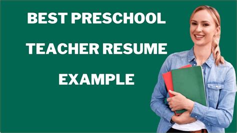 Sample Resume Preschool Teacher Fresher - Resume Example Gallery