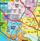 Orange County Zip Code Map (cities colorized) – Otto Maps