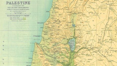 Map of Israel - Biblical Archaeology Blog