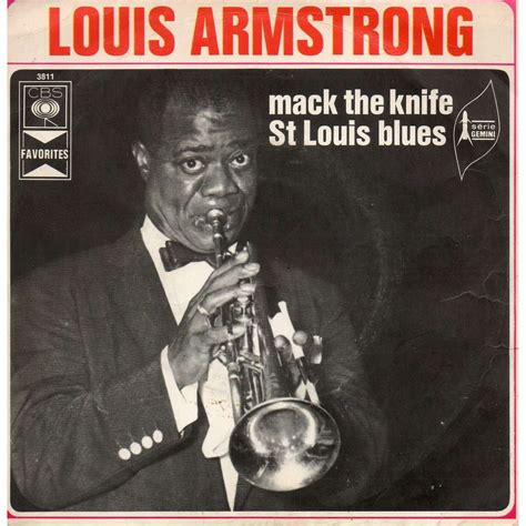 Mack the knife / st louis blues by Louis Armstrong, SP with yvandimarco - Ref:117813985