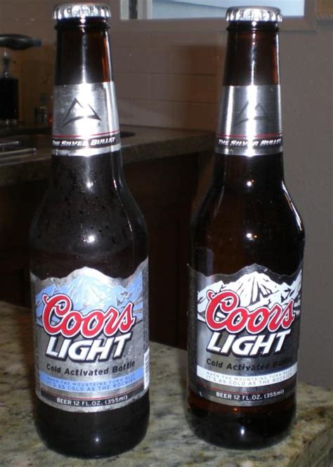 Coors Light's "Cold Activated Bottle" - Drinkhacker