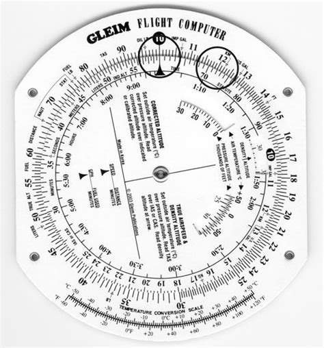 The Calculator Side of the E6B Flight Computer Conversion of Nautical ...