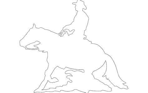 Horse and Rider Silhouette dxf File - Designs CNC Free Vectors For All ...