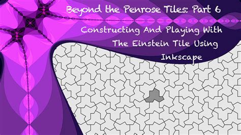 Einstein Tile - How to Construct an Aperiodic Monotile Using Inkscape (The Hat Tile) - YouTube