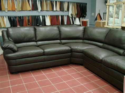 Best 15+ of Green Leather Sectional Sofas