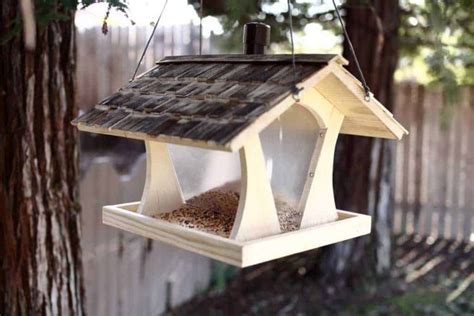 How to Build a DIY Bird Feeder House - TheDIYPlan