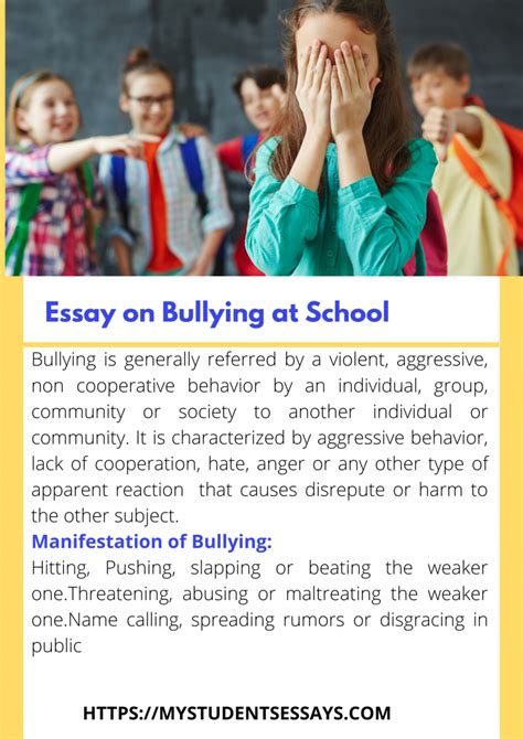 Essay on Bullying | Types, Causes, Impacts & Solution