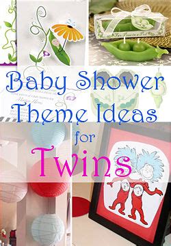 Twin Baby Shower Theme Ideas