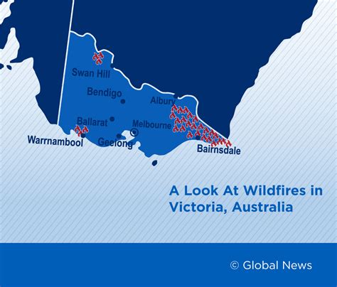 MAP: Here’s where Australia’s wildfires are currently burning - National | Globalnews.ca