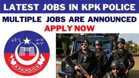 KPK Police Jobs 2023 - (Constable) Apply Now Online