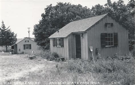 Strawberry Point, Iowa, Backbone State Park, Cabins Five a… | Flickr