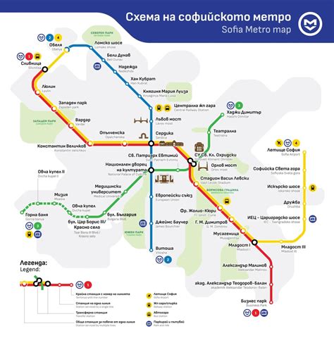 Transit Maps: Submission – Official Map: Sofia Metro, Bulgaria, 2020