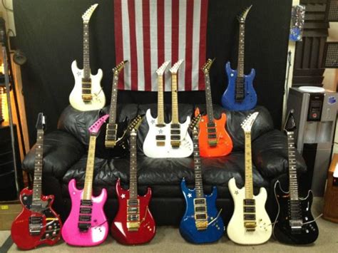 Coleccion de guitarras Kramer de Richie Sambora | Guitarras, Musica, Cuerda