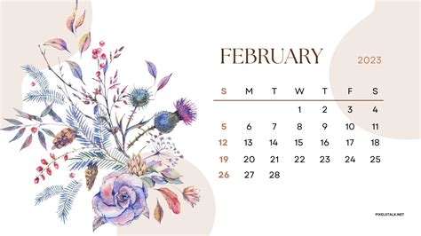 Discover more than 64 february 2023 calendar wallpaper latest - in.cdgdbentre