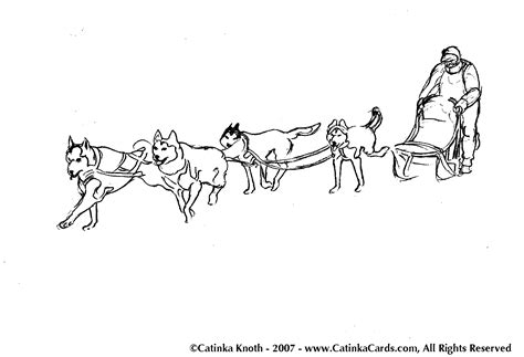 Dog Sled #142627 (Transportation) – Free Printable Coloring Pages