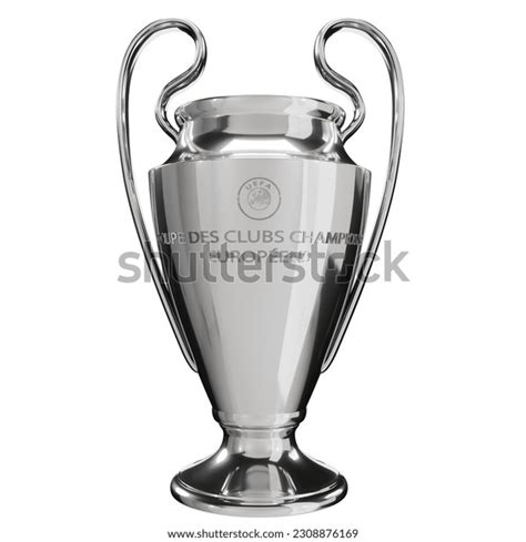 Champions League Trophy Isolated On White Stock Illustration 2308876169 ...