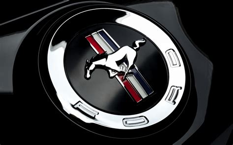 Ford Mustang logo Wallpaper HD 3D -Logo Brands For Free HD 3D