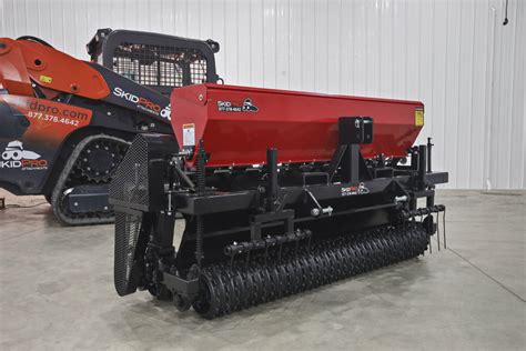 Skid Steer Seeder Attachment | Landscape Seeder | Skid Pro