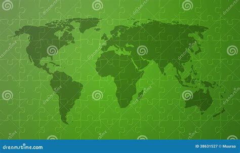 Green worldmap stock illustration. Illustration of field - 38631527