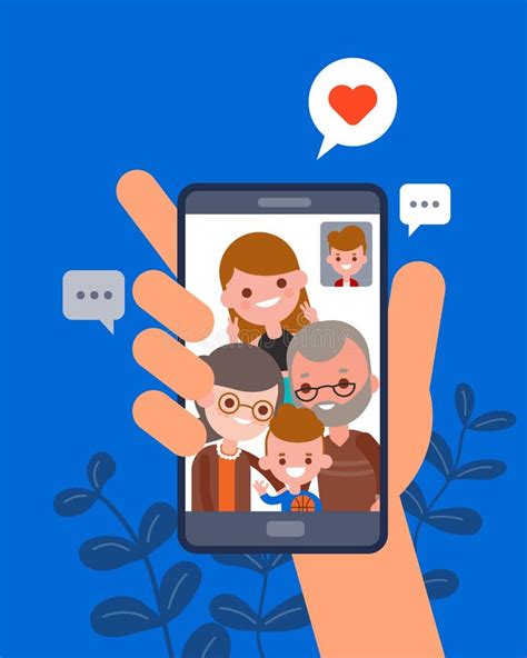 Facetime Stock Illustrations – 718 Facetime Stock Illustrations, Vectors & Clipart - Dreamstime