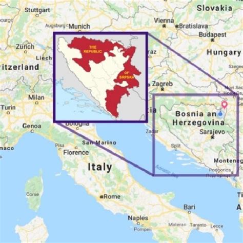 Map of Republic of Srpska. Source: [8]. | Download Scientific Diagram