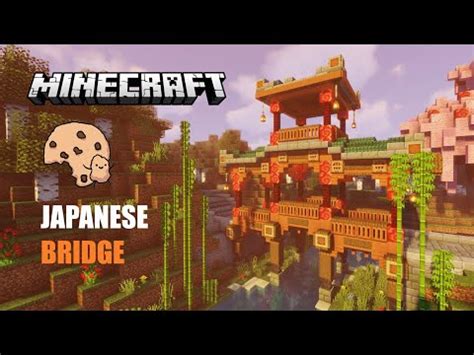 MINECRAFT : Japanese Bridge [How to build] | Japanese bridge, Minecraft japanese, Minecraft