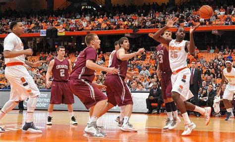 What channel is the Syracuse basketball game on? Orange vs. Colgate ...