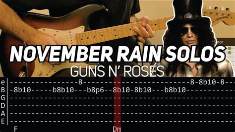 Guns N' Roses - November Rain solos Acordes - Chordify