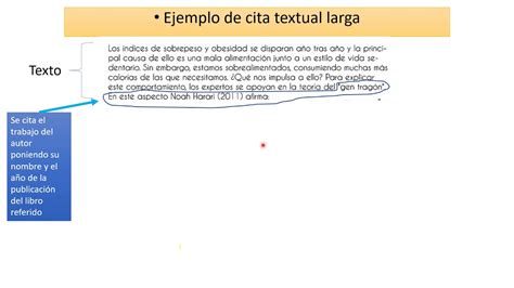 Ejemplos de cita textual corta y cita textual larga - YouTube