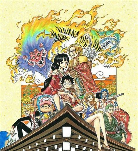 does anyone know who the top two characters are? : r/OnePiece