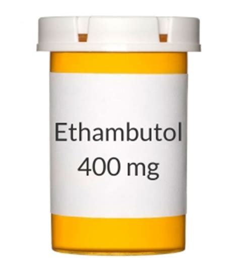 Ethambutol 400mg Tablets