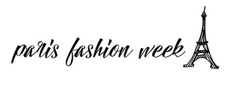 paris fashion week logo - Google Search