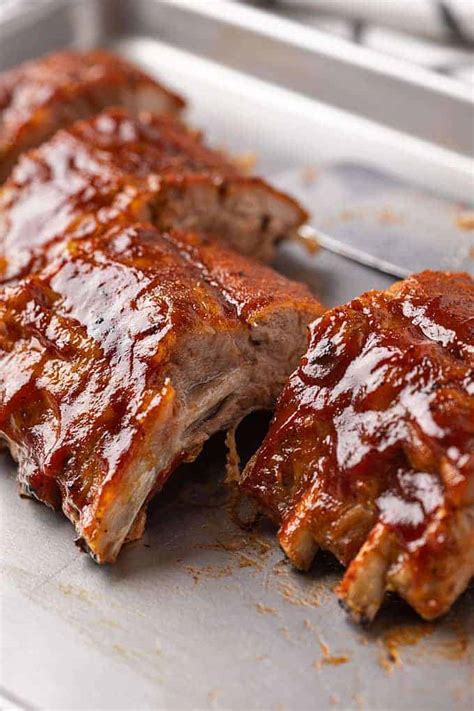 Pork Loin Back Ribs Recipe Oven Then Grill | Besto Blog