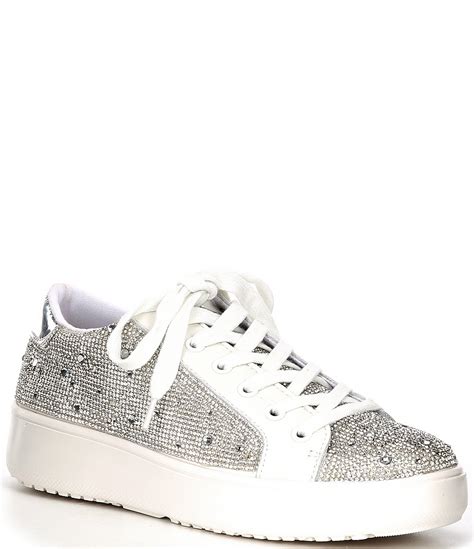 Steve Madden Blade-R Rhinestone Platform Sneakers | Dillard's