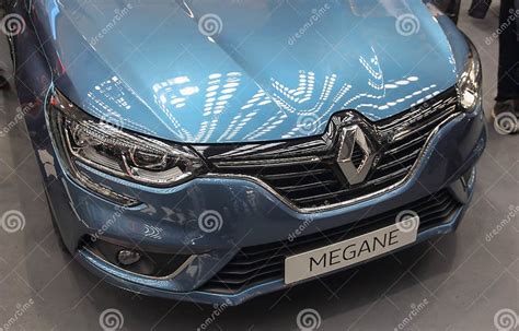 Serbia; Belgrade; March 24, 2018; the Renault Megane Front; the ...