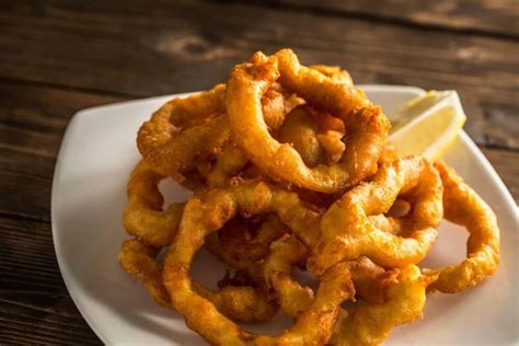 Flourless Truly Crispy Calamari Rings In The Air Fryer | Recipe This