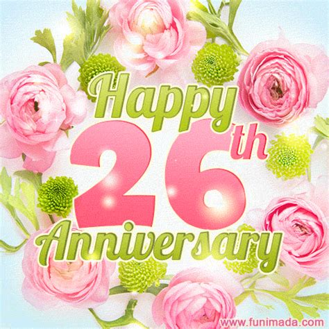 Happy 26th Anniversary GIFs | Funimada.com