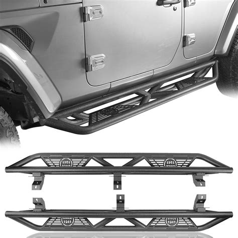 Buy Hooke Road for Jeep Wrangler JL Side Steps Running Boards Slider ...